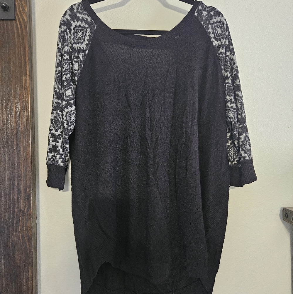 3/4 sleeve sweater